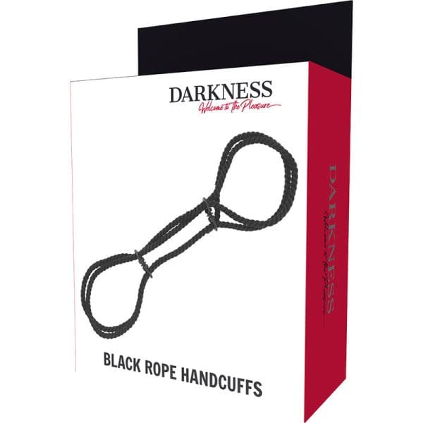 DARKNESS - 100% COTTON ROPE HANDCUFFS OR ANKLE HANDCUFFS 5